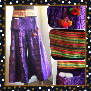 SOLD📍Gypsy Hippie Aladdin Hmong Tribal Boho Pants
